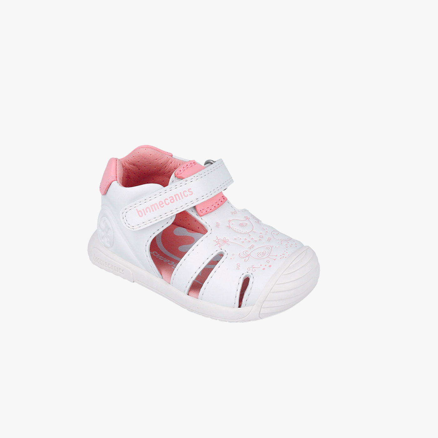 Sandalias de primeros pasos para Niña con velcro – Protección y flexibilidad para los más pequeños
