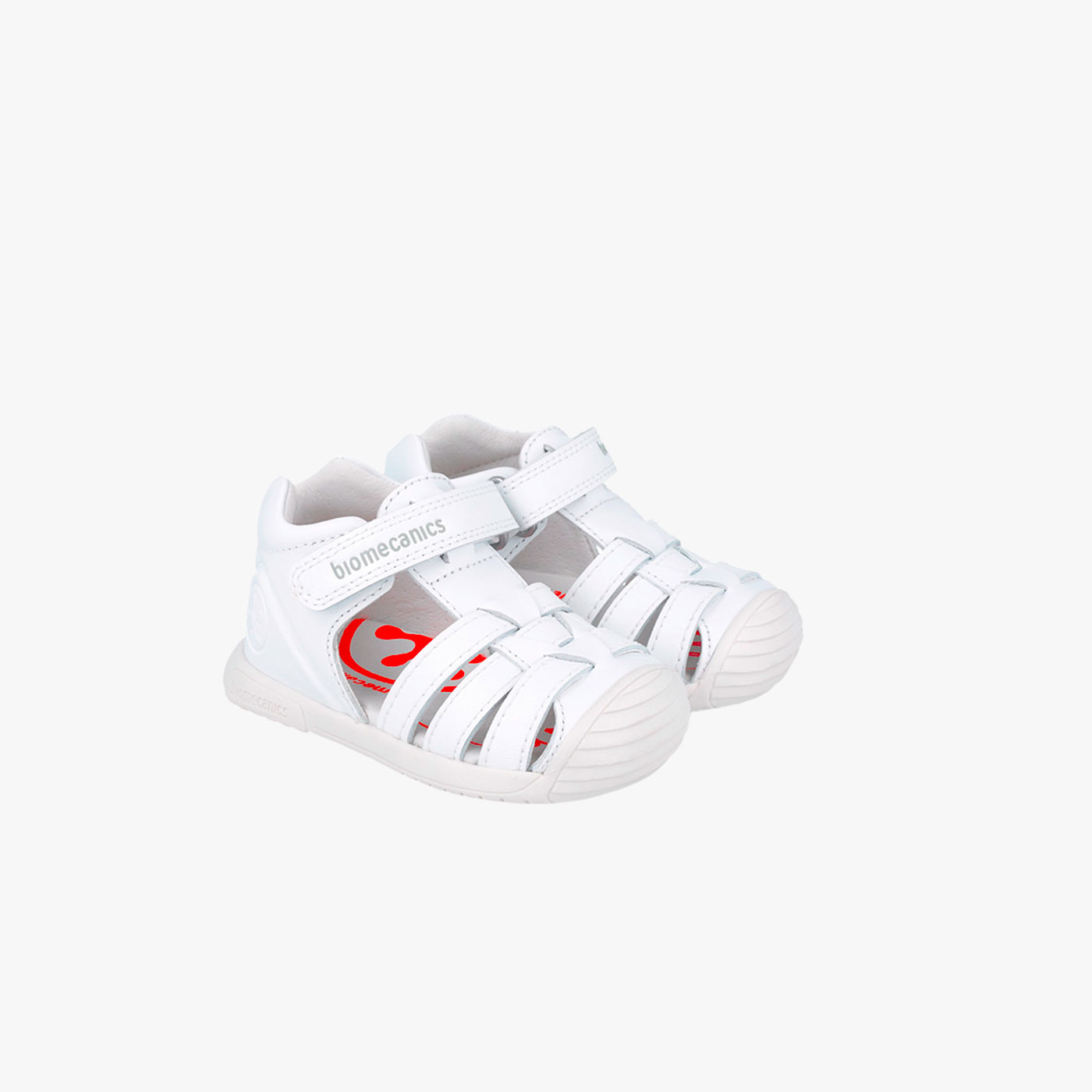 Sandalias de primeros pasos Biomecanics 252123 blanco – Protección, estabilidad y libertad de movimiento