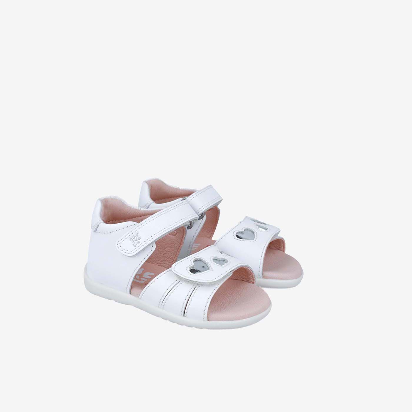 Sandalias Preandantes Garvalín para Niña con velcro delantero tambien.