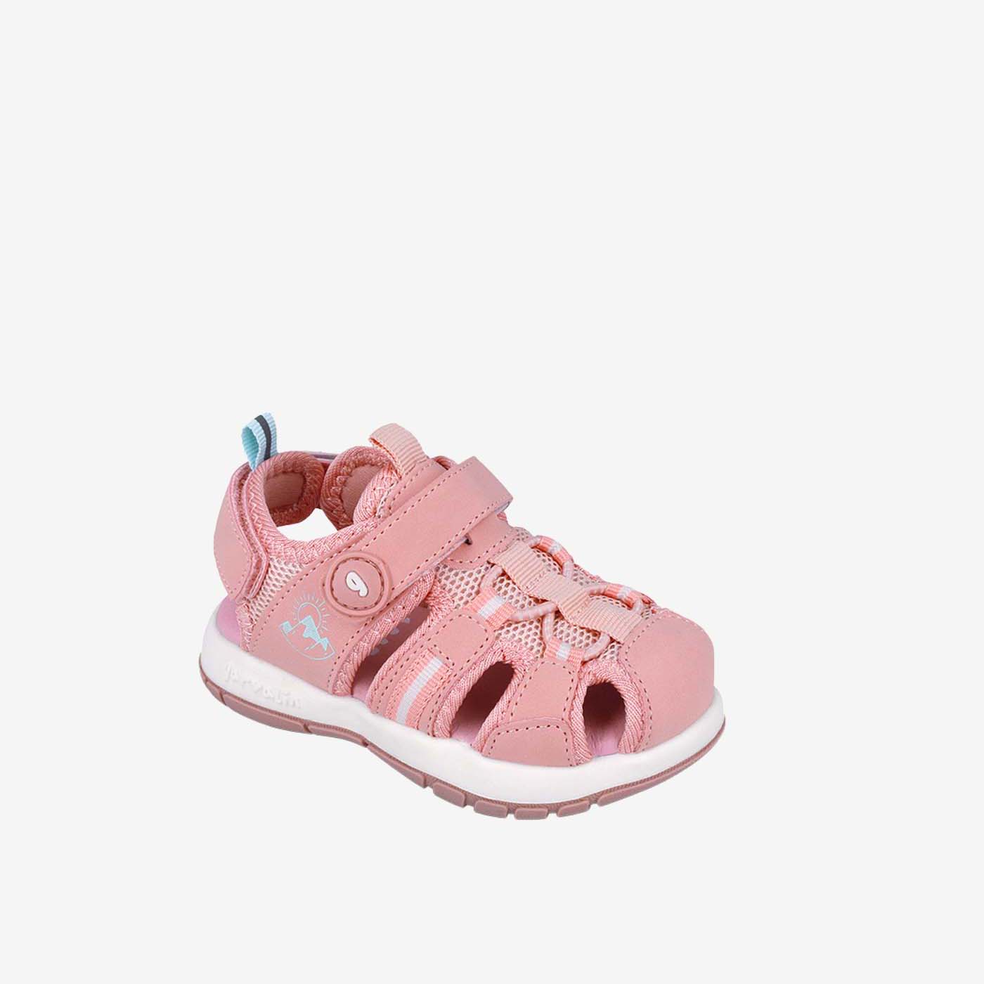 Sandalia niña con velcro y puntera raforzada de Garvalin