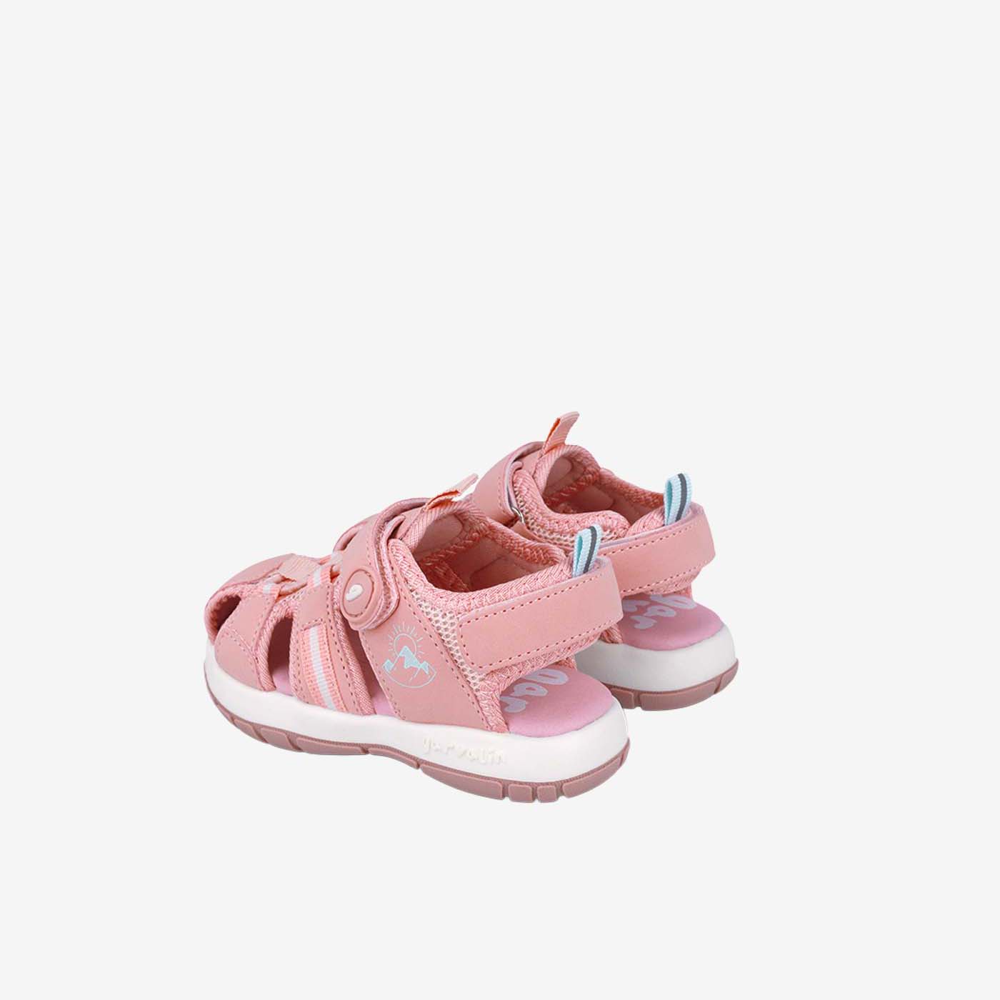 Sandalia niña con velcro y puntera raforzada de Garvalin