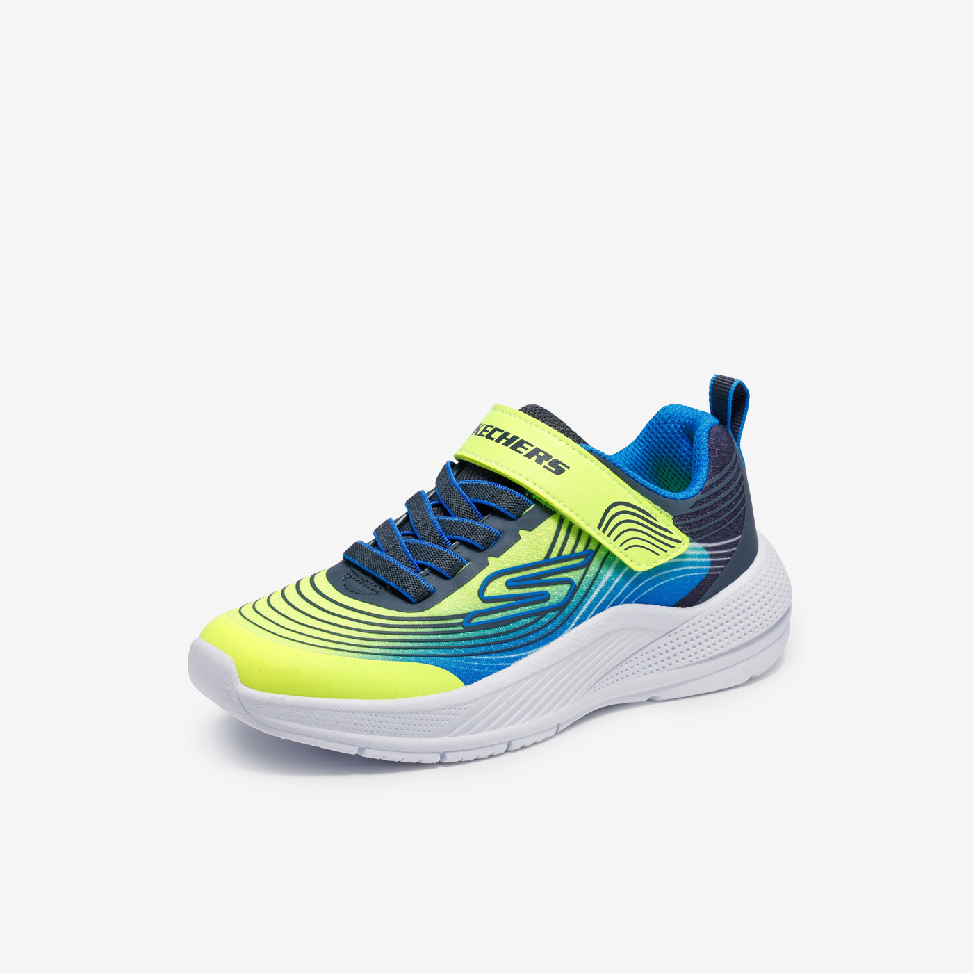 Deportiva urbana de niño colores fluor de Skechers