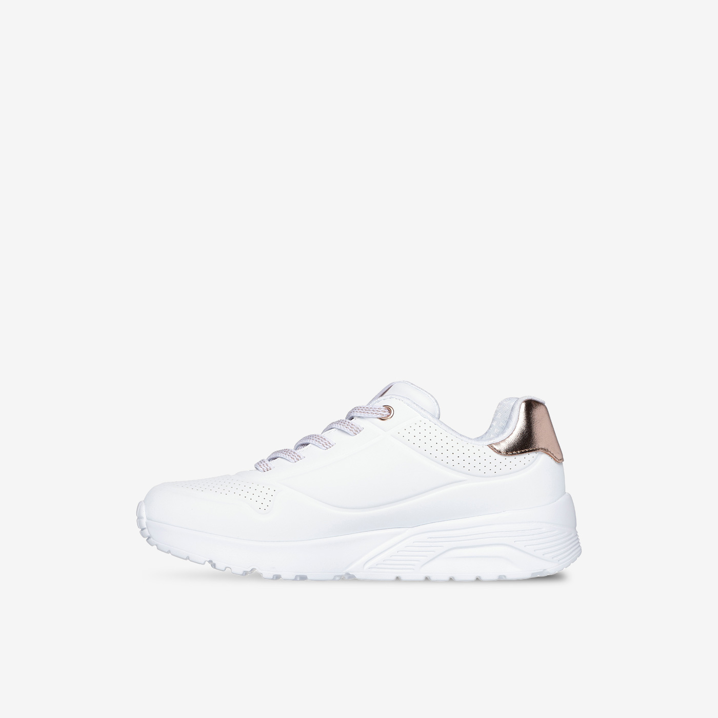 Skechers  blancas corazones lavables y sin cordones