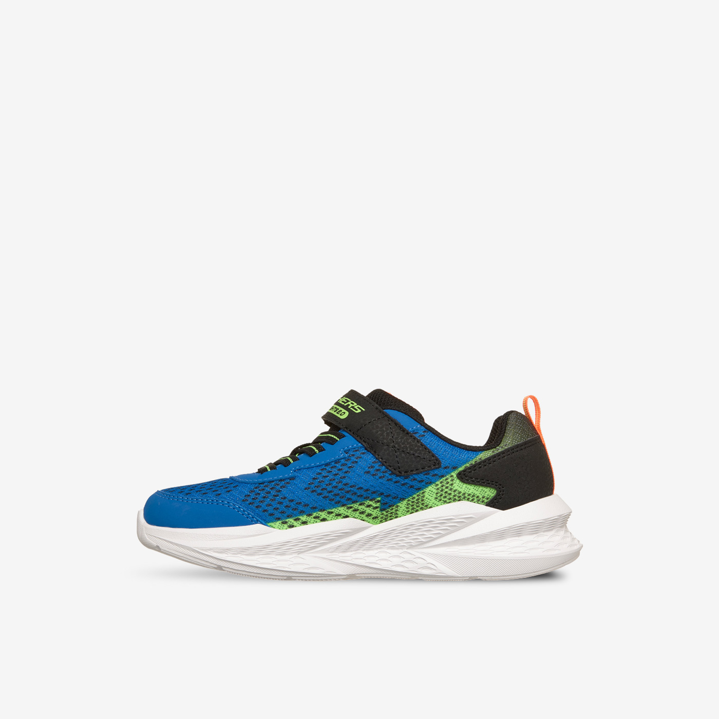 Zapatillas Skechers con luces en azul con Velcro para niño