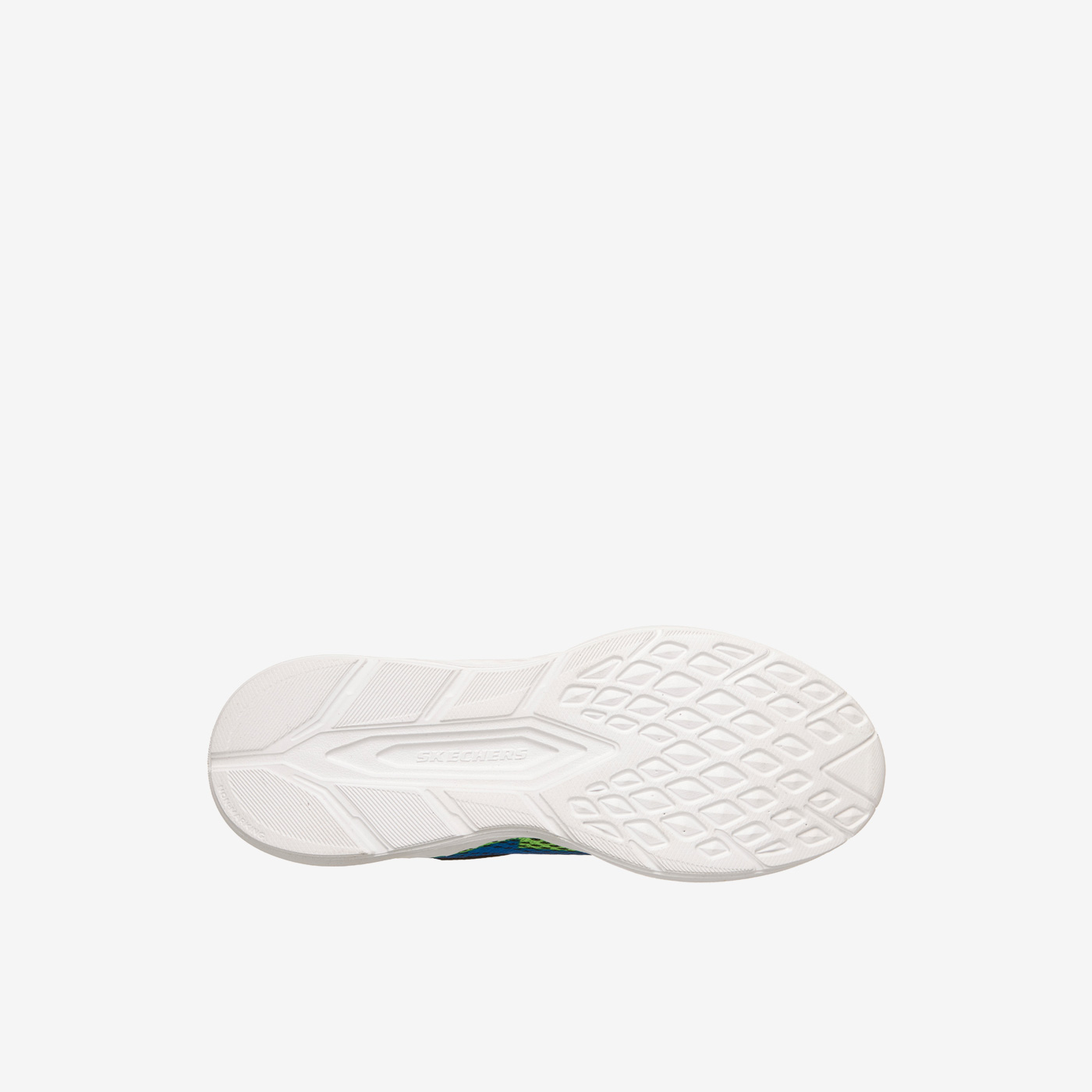 Zapatillas Skechers con luces en azul con Velcro para niño