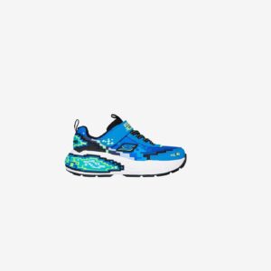 Skechers Mega-Craft niño | Zapatillas pixel art con velcro y suela segura