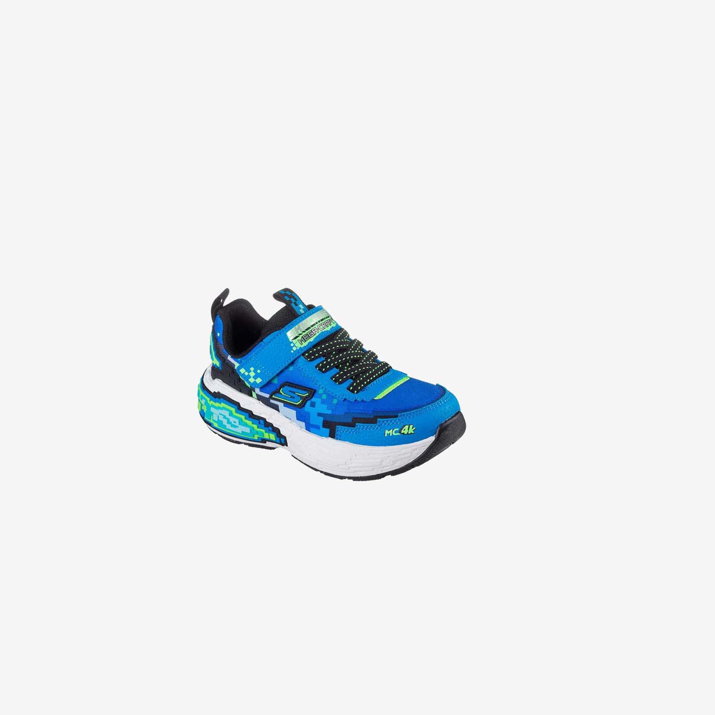 Skechers Mega-Craft niño | Zapatillas pixel art con velcro y suela segura