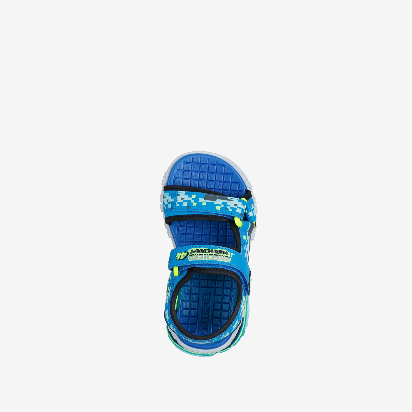 Skechers Mega-Craft: Sandalias deportivas con estilo pixelado para niños