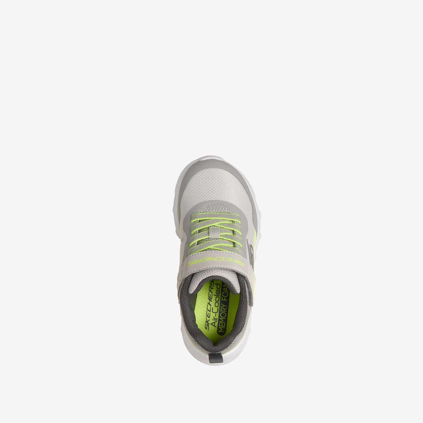 Zapatillas deportivas de Skechers  Gris con Velcro para niños
