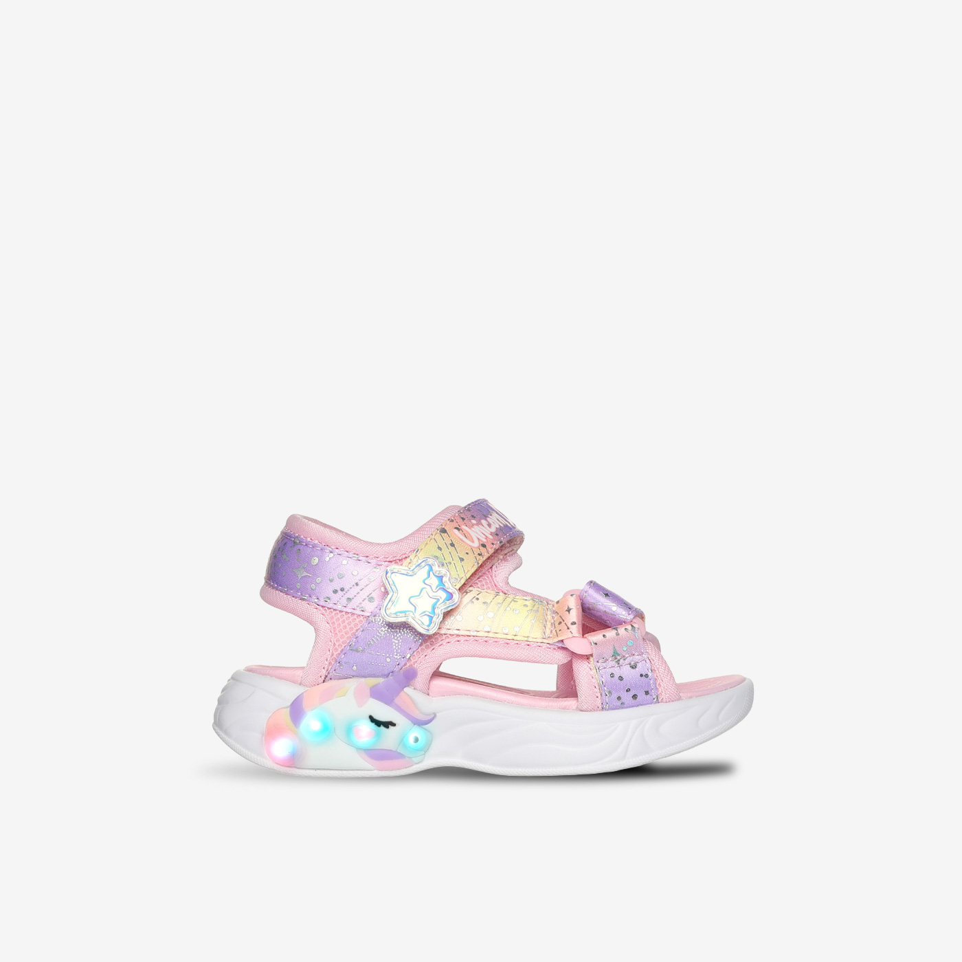 Sandalias Skechers Unicorn Dreams con Luces - Diseño Brillante y Divertido