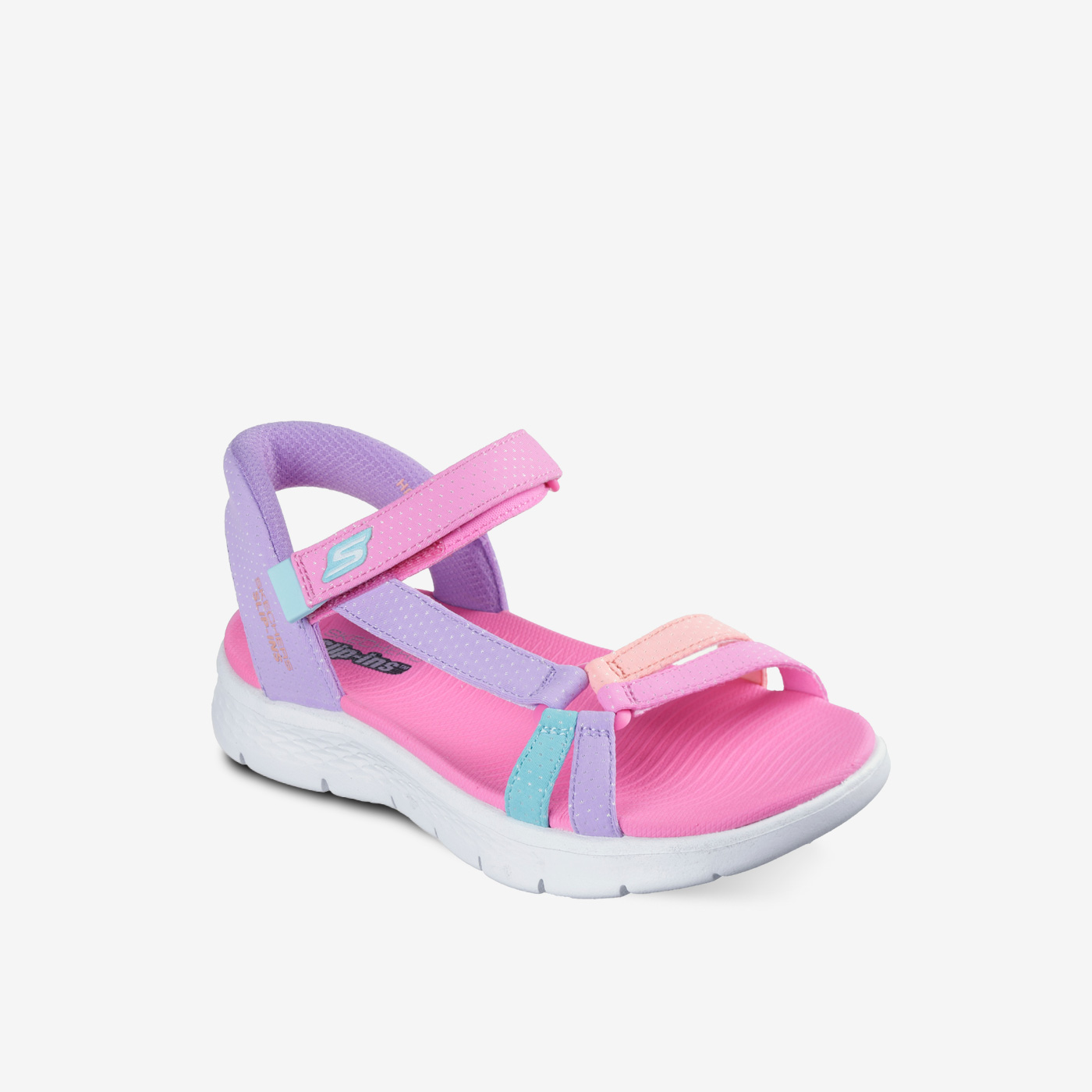 Sandalias de niña de Skechers con velcro