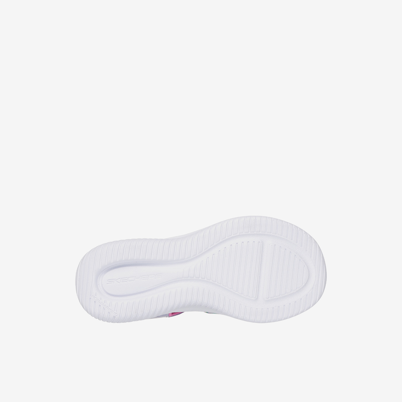 Sandalia de niña en morado de Skechers