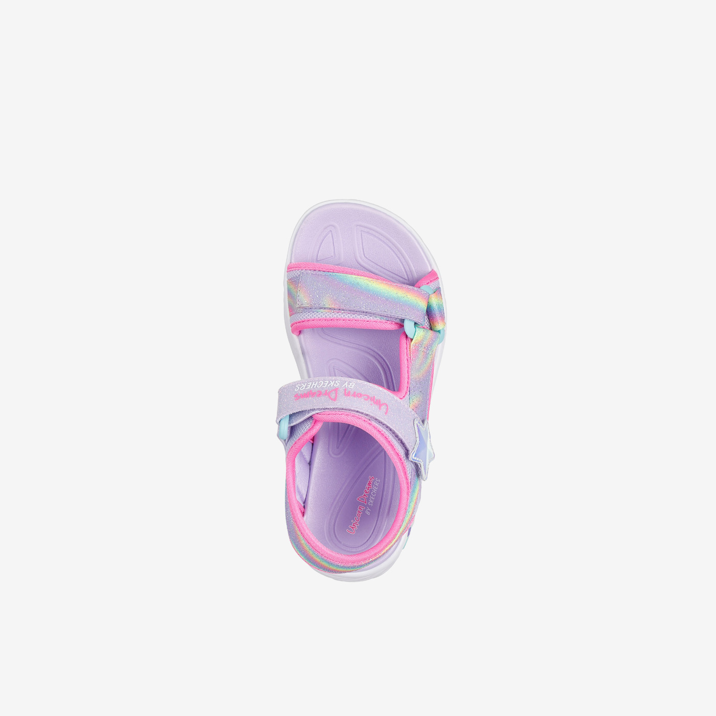 Sandalias Skechers Unicorn Dreams con Luces - Diseño Brillante y Divertido