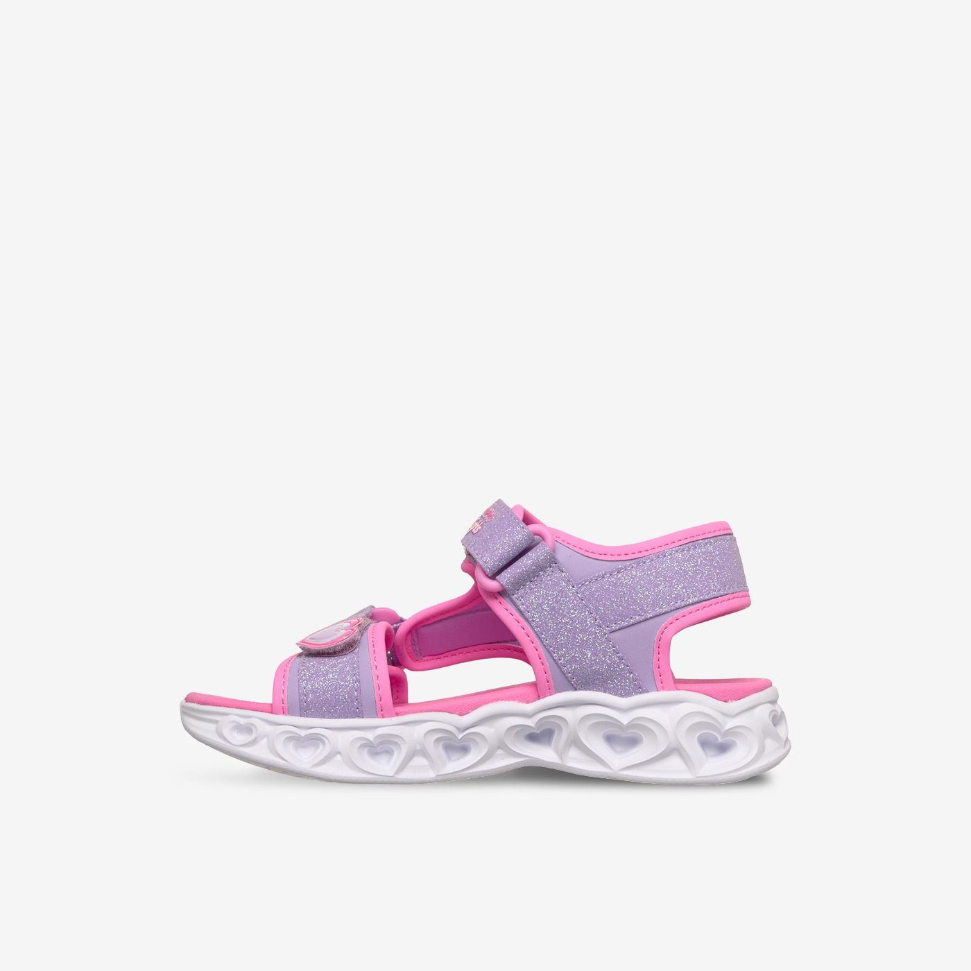 Sandalias Skechers para nina en morado – Brillo, Comodidad y Diversión en Cada Paso