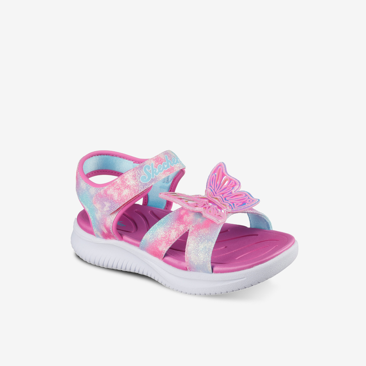 Sandalias sport de Skechers  – Brillo, Comodidad y Diversión en Cada Paso