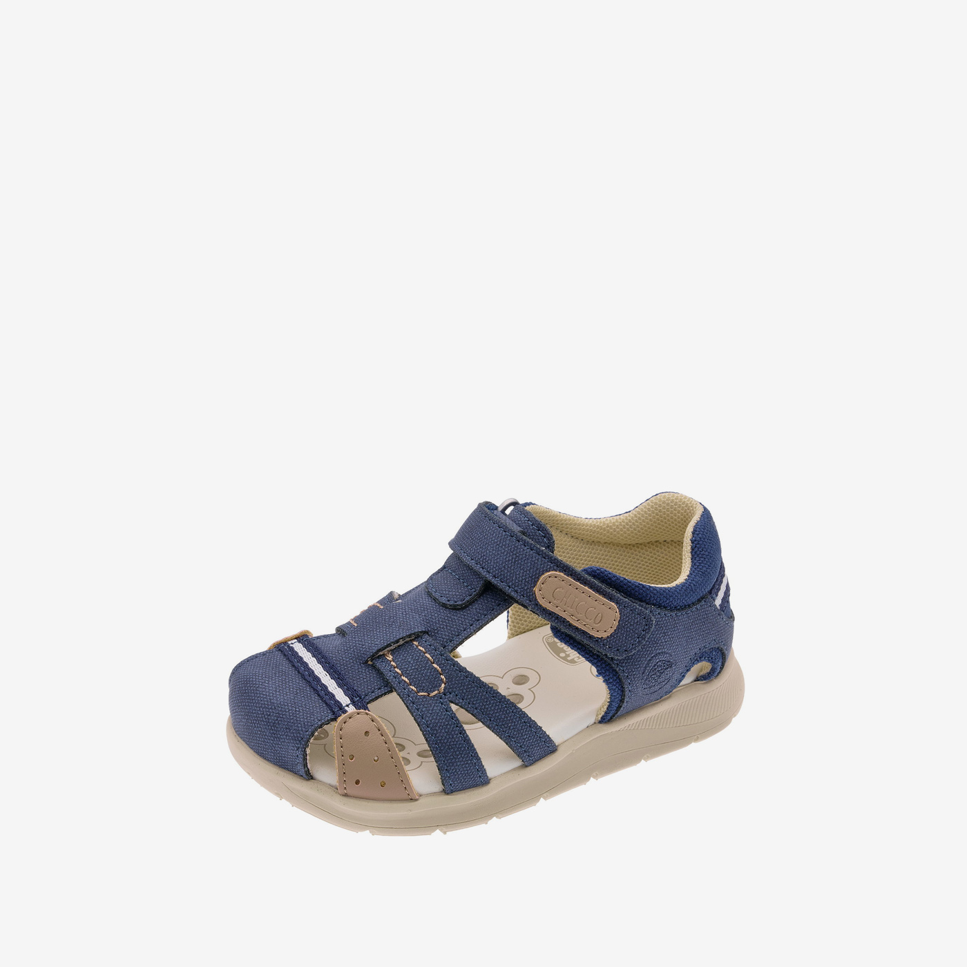 Sandalias de niño Casual de la marca Chicco Azul con Velcro