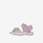 Sandalia de niña multicolor de Chicco con doble velcro