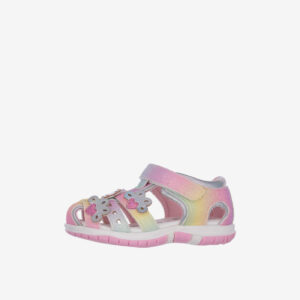 Sandalia multicolor con puntera cerrada para niñas de la marca Chicco