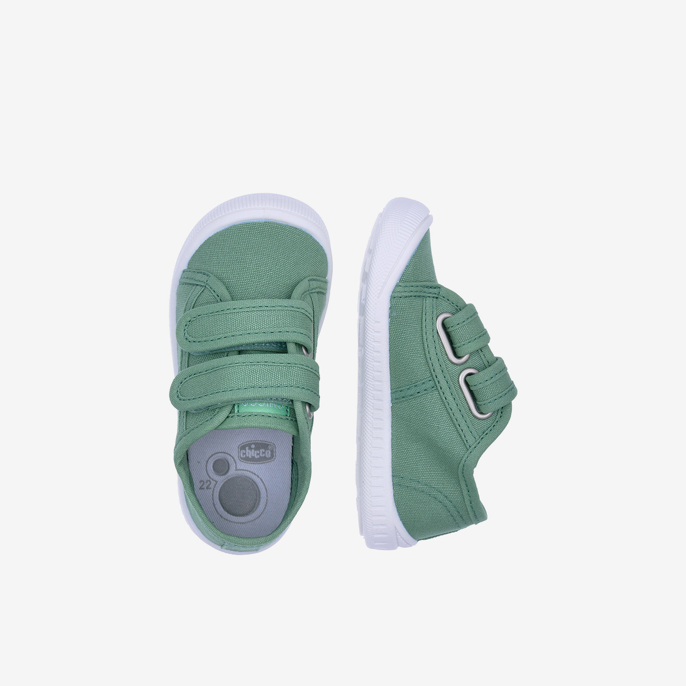 Lona respetuosa de la marca chicco en color verde