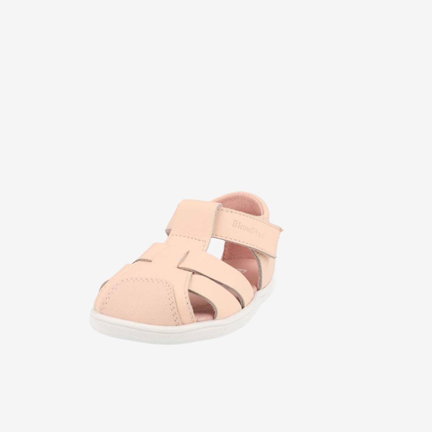 Sandalia puntera cerrada en rosa Blanditos para niña | Libertad para explorar con dulzura