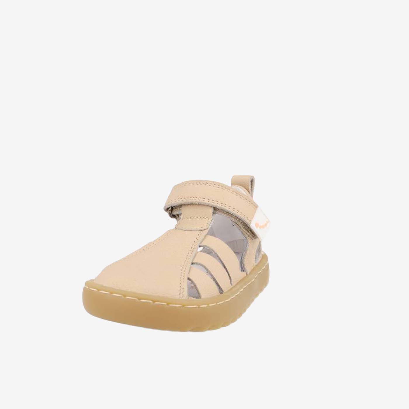 Sandalia respetuosa en beige de Blanditos unisex | Ligera y flexible
