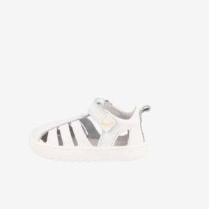 Sandalia respetuosa unisex en blanco de Blanditos | Ligera y flexible