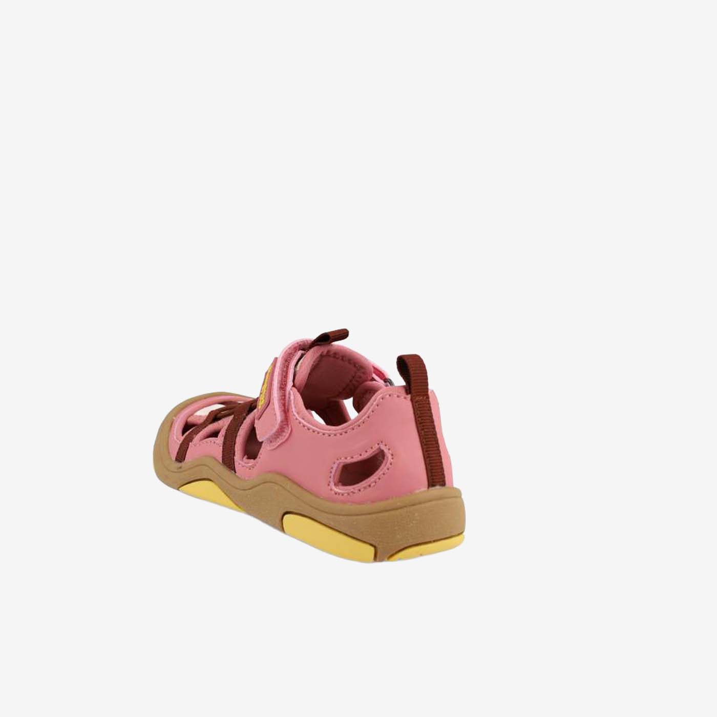 Sandalia respetuosa de niña en color rosa de Blanditos | Puntera cerrada y reforzada