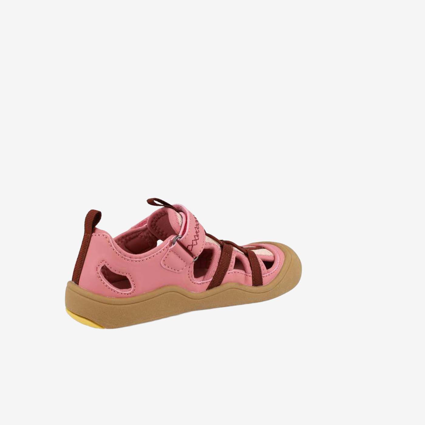 Sandalia respetuosa de niña en color rosa de Blanditos | Puntera cerrada y reforzada