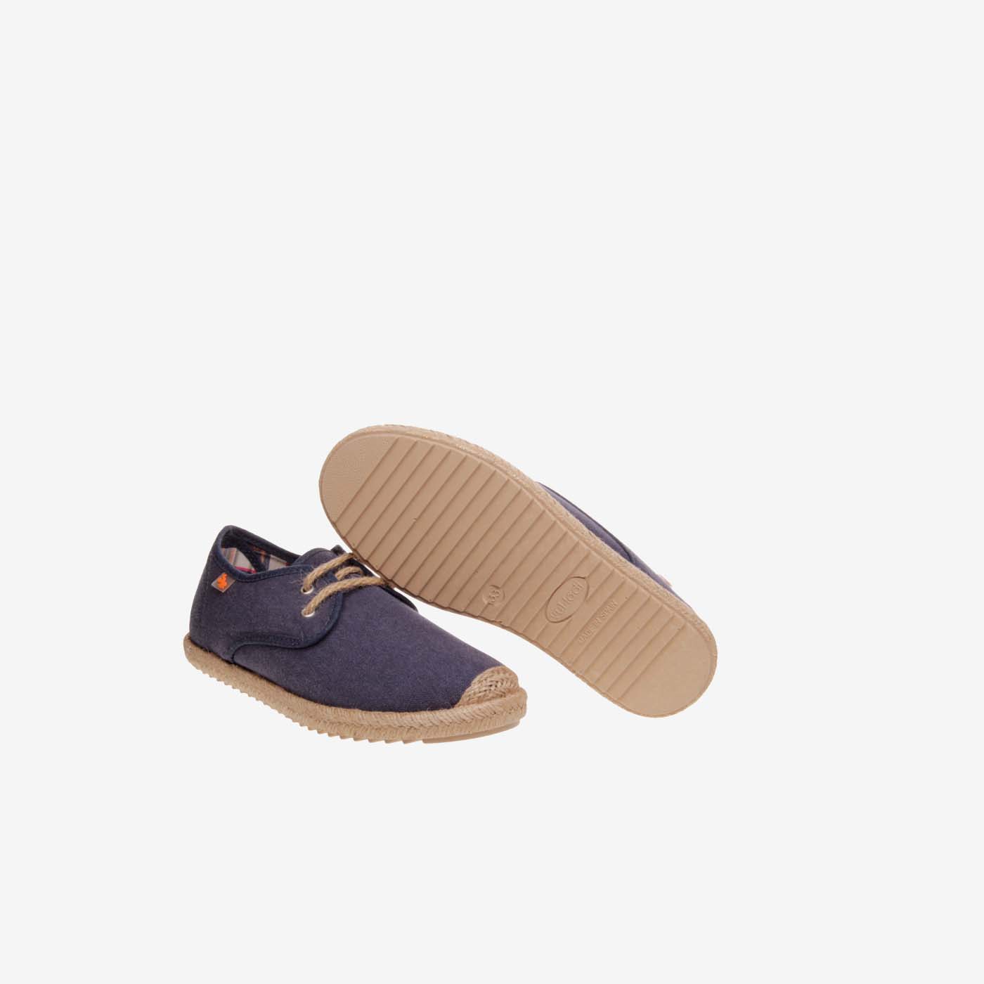 Blucher niño vestir en textil y cordon