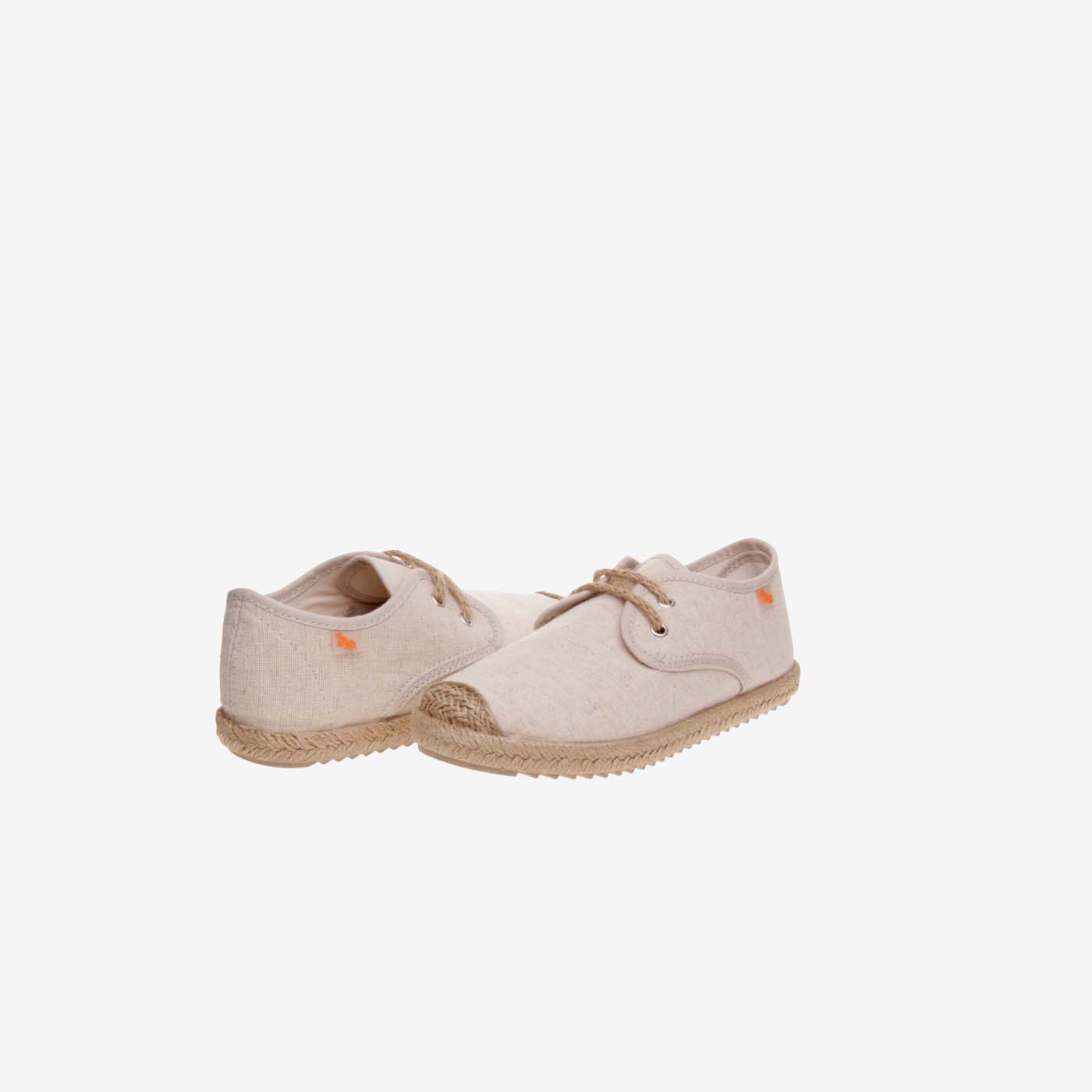 Blucher textil niño con cordon y estilo casual vestir