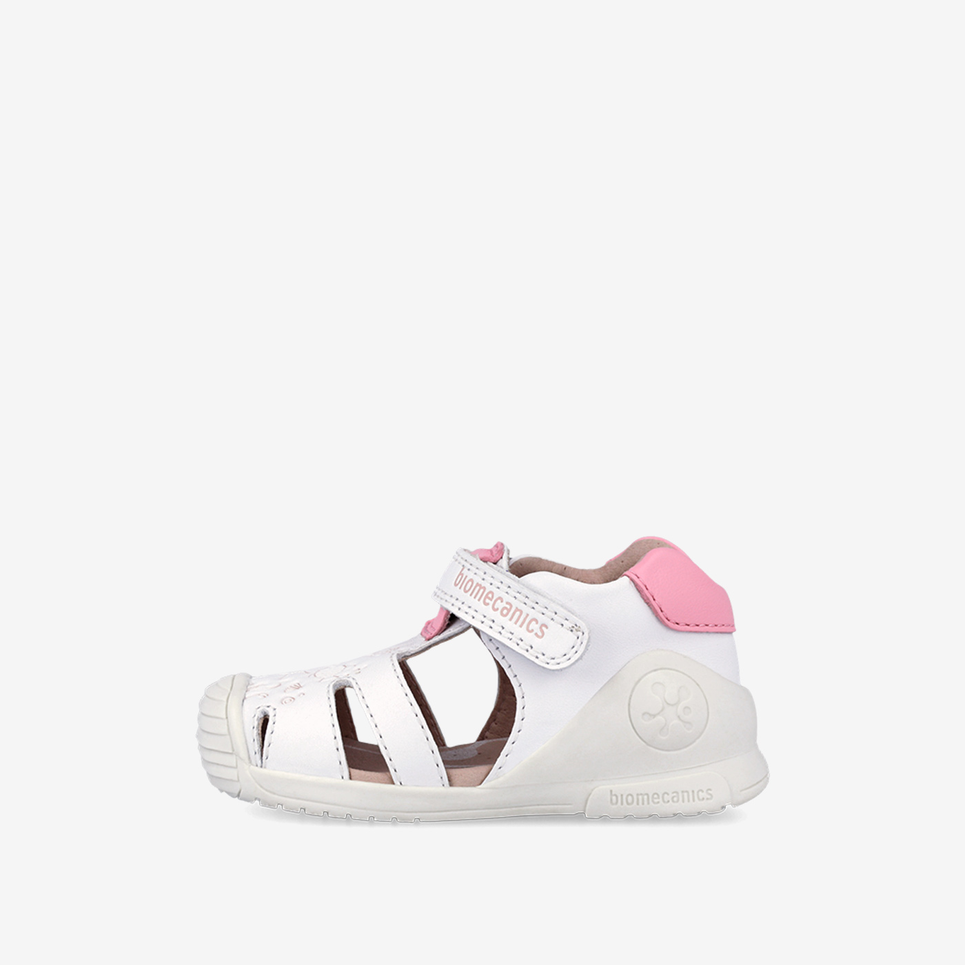 Sandalias Biomecanics para Primeros Pasos en color blanco