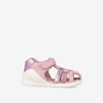 Sandalias Biomecanics Rosa con Velcro para Niñas