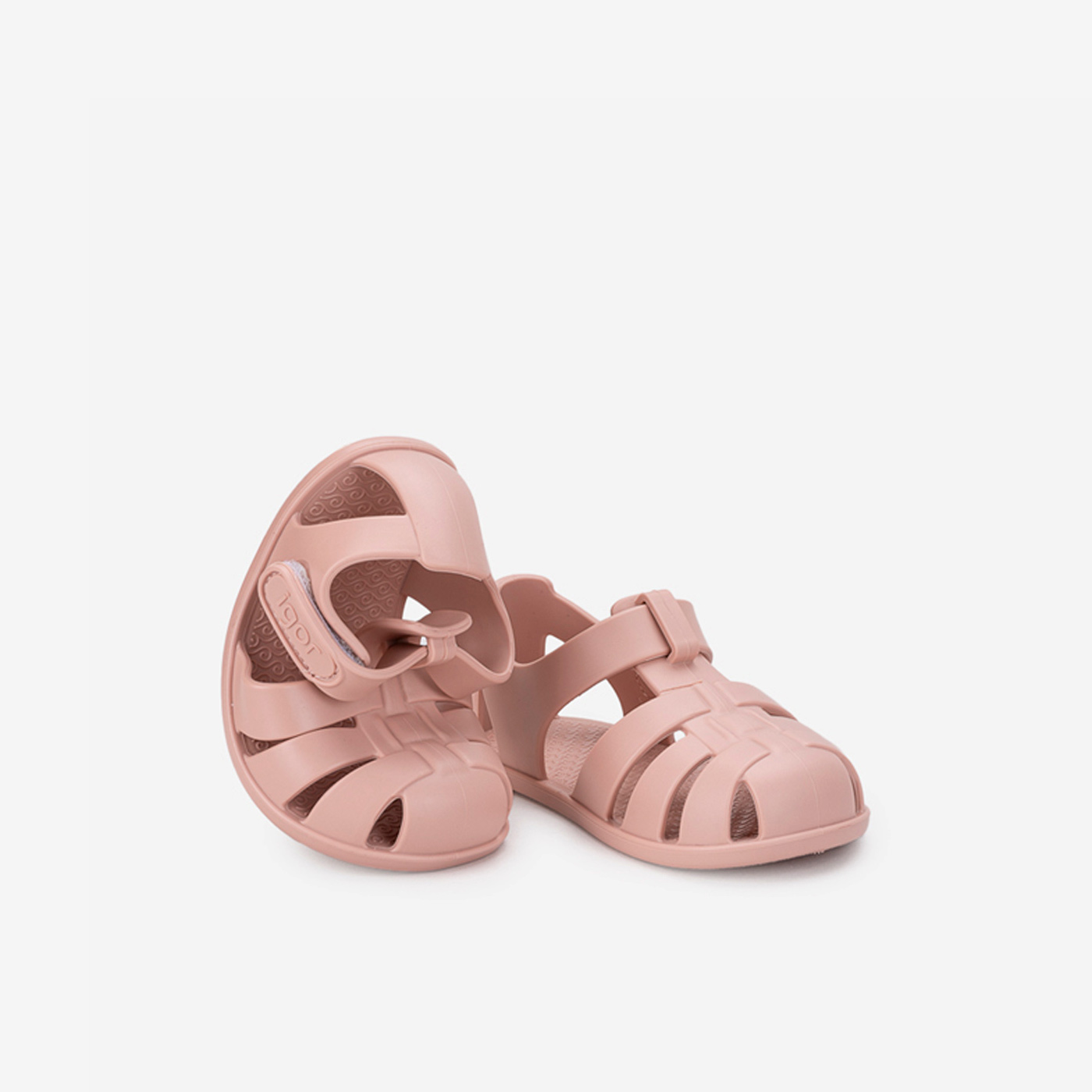 Sandalia para playa o piscina Respetuosa de niña en Rosa de la marca Igor