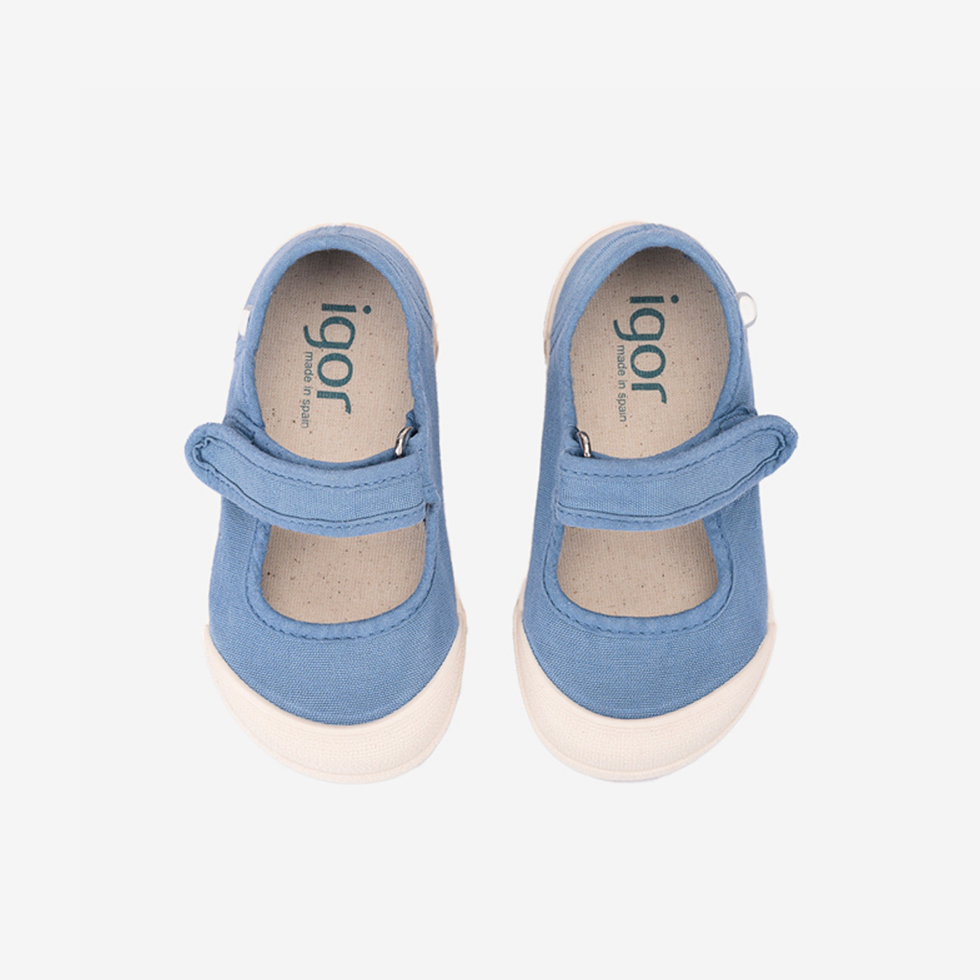 Merceditas Barefoot de Lona Respetuosa para Niñas – Marca Igor