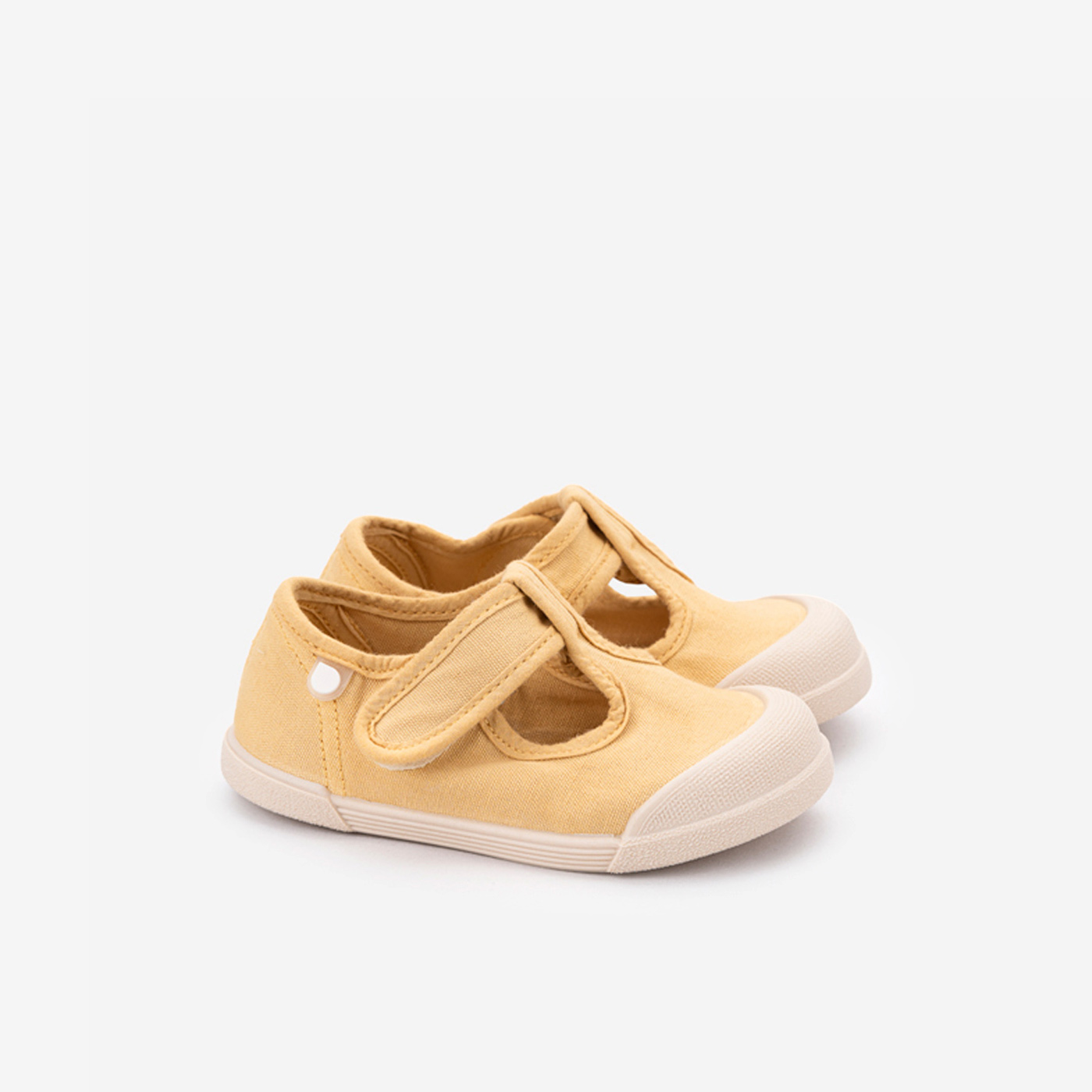 Pepito Barefoot de Lona Respetuosa para Niños en color amarillo – Marca Igor