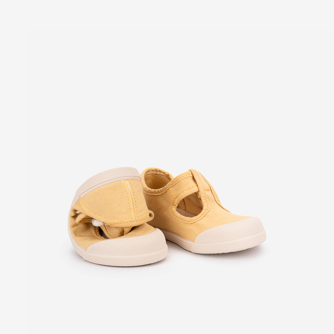 Pepito Barefoot de Lona Respetuosa para Niños en color amarillo – Marca Igor