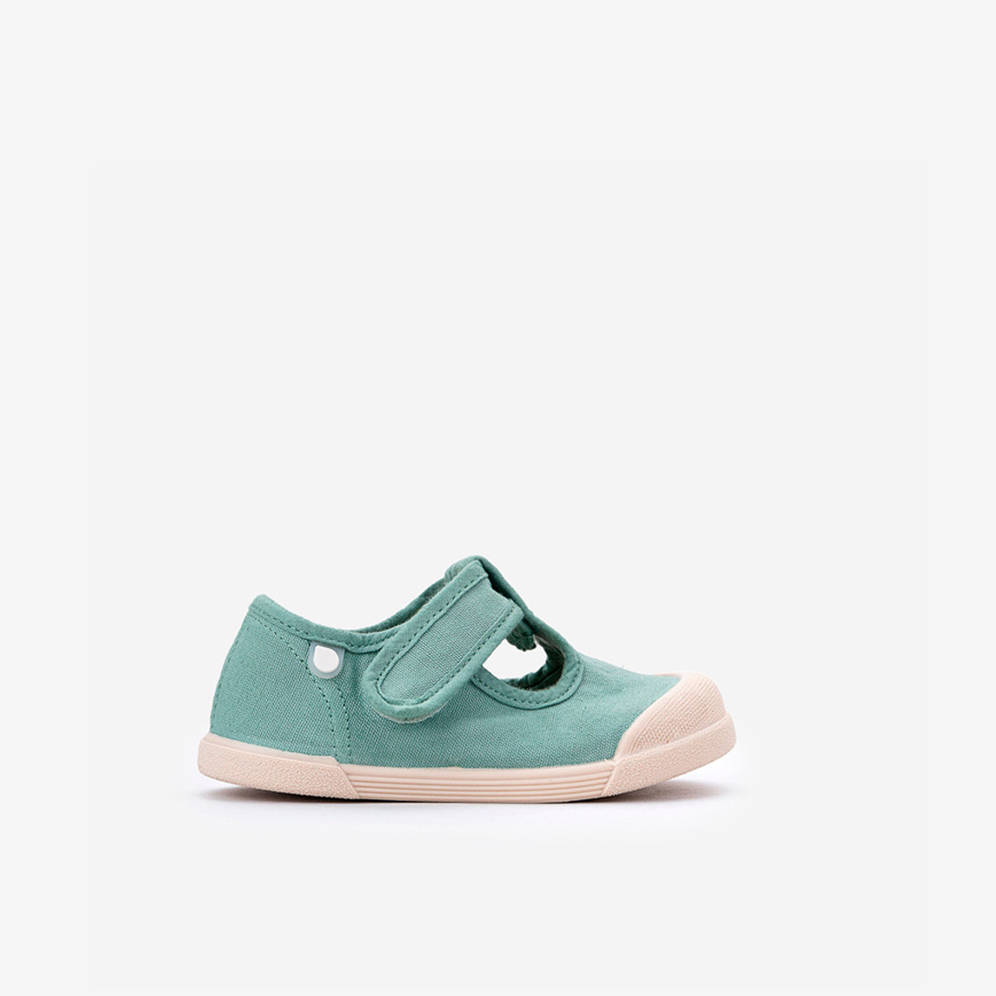 Pepito Barefoot de Lona Respetuosa para Niños en color verde – Marca Igor