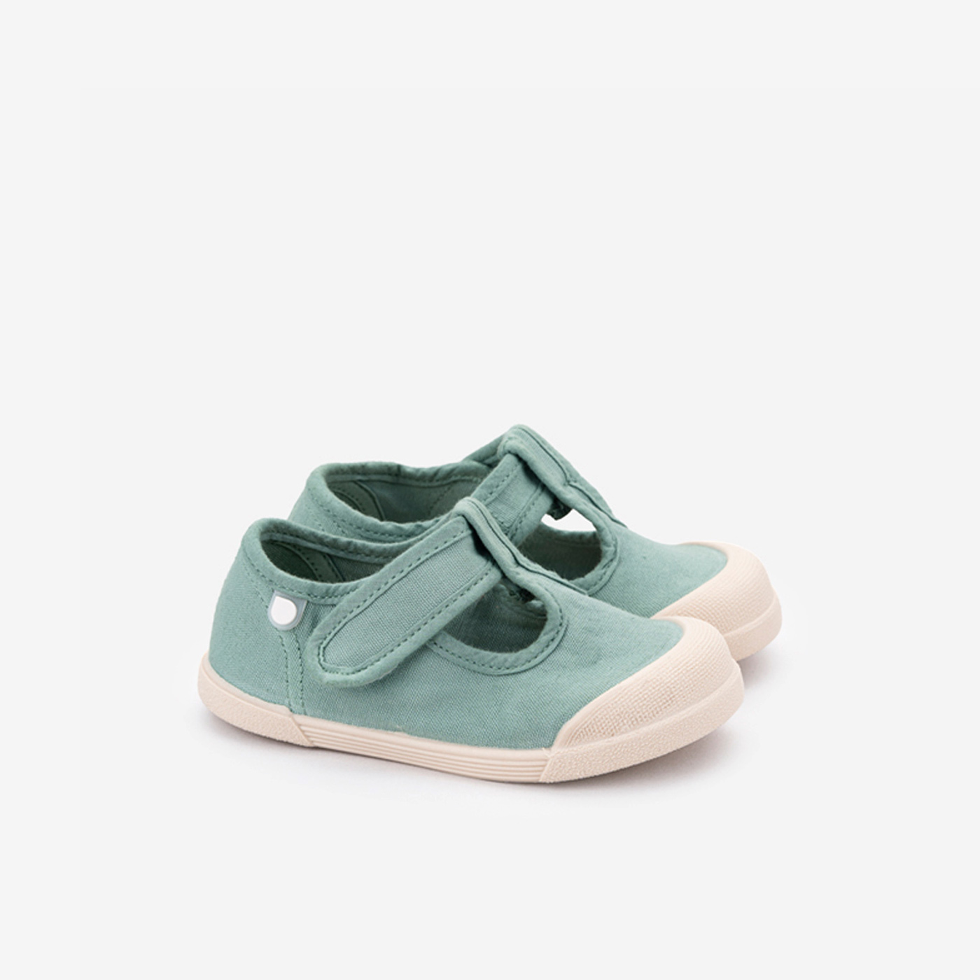 Pepito Barefoot de Lona Respetuosa para Niños en color verde – Marca Igor