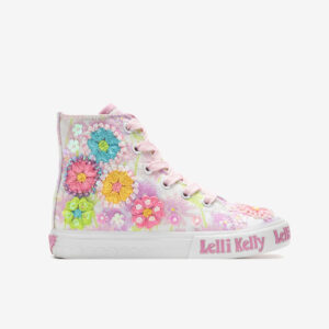 Bota de niña de la marca Lelli Kelly, divertida en color multicolor
