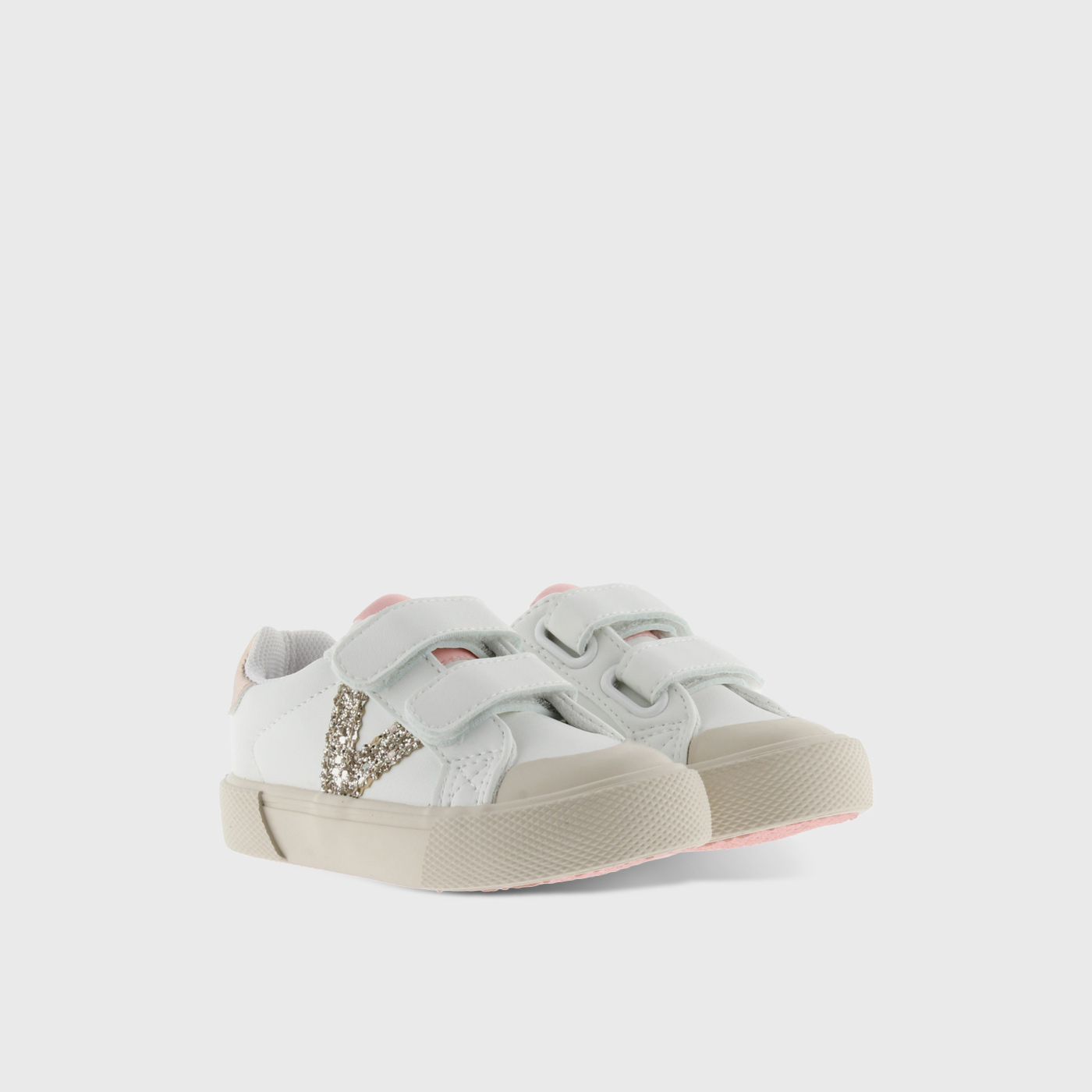 Zapatillas Reforzadas Blancas con dorado de Victoria