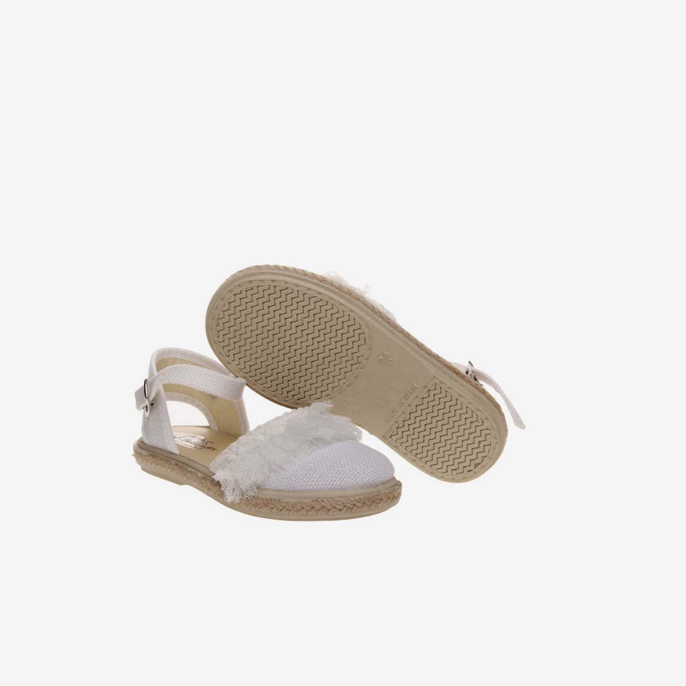 Alpargata tul de la linea Vulpeques ceremonia