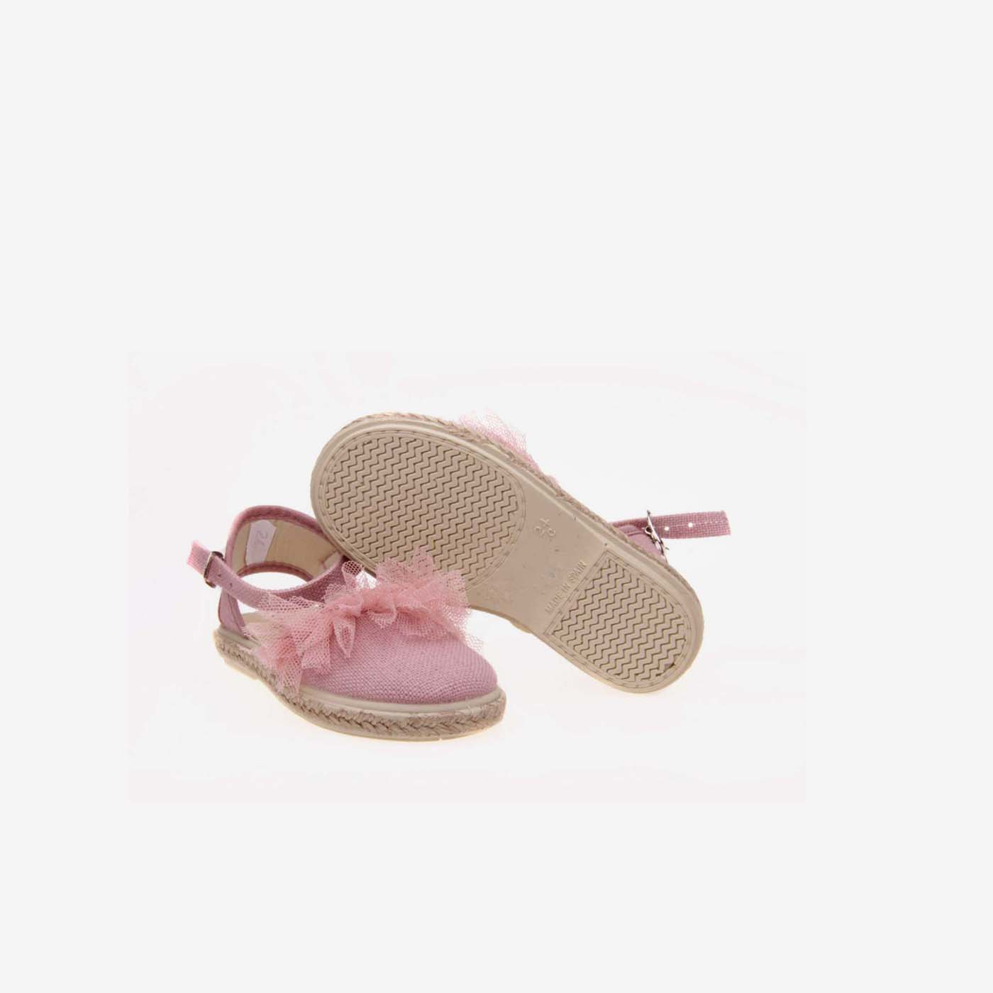 Alpargata de tul ideal para eventos de la coleccion Vulpeques