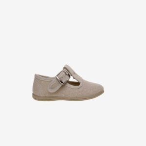 Lona pepito de lino beige coleccion Vulpeques