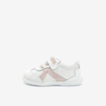 Deportivo Respetuoso de Zapyflex en color Blanco con rosa