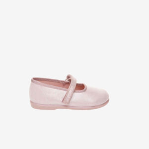 Merceditas de velcro en rosa - Suave y flexible