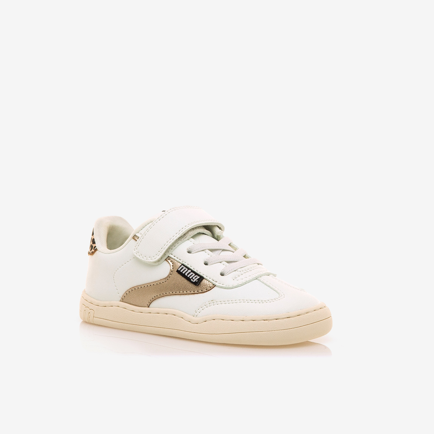 Deportivas en piel y respetuosas de Mustang para niñas