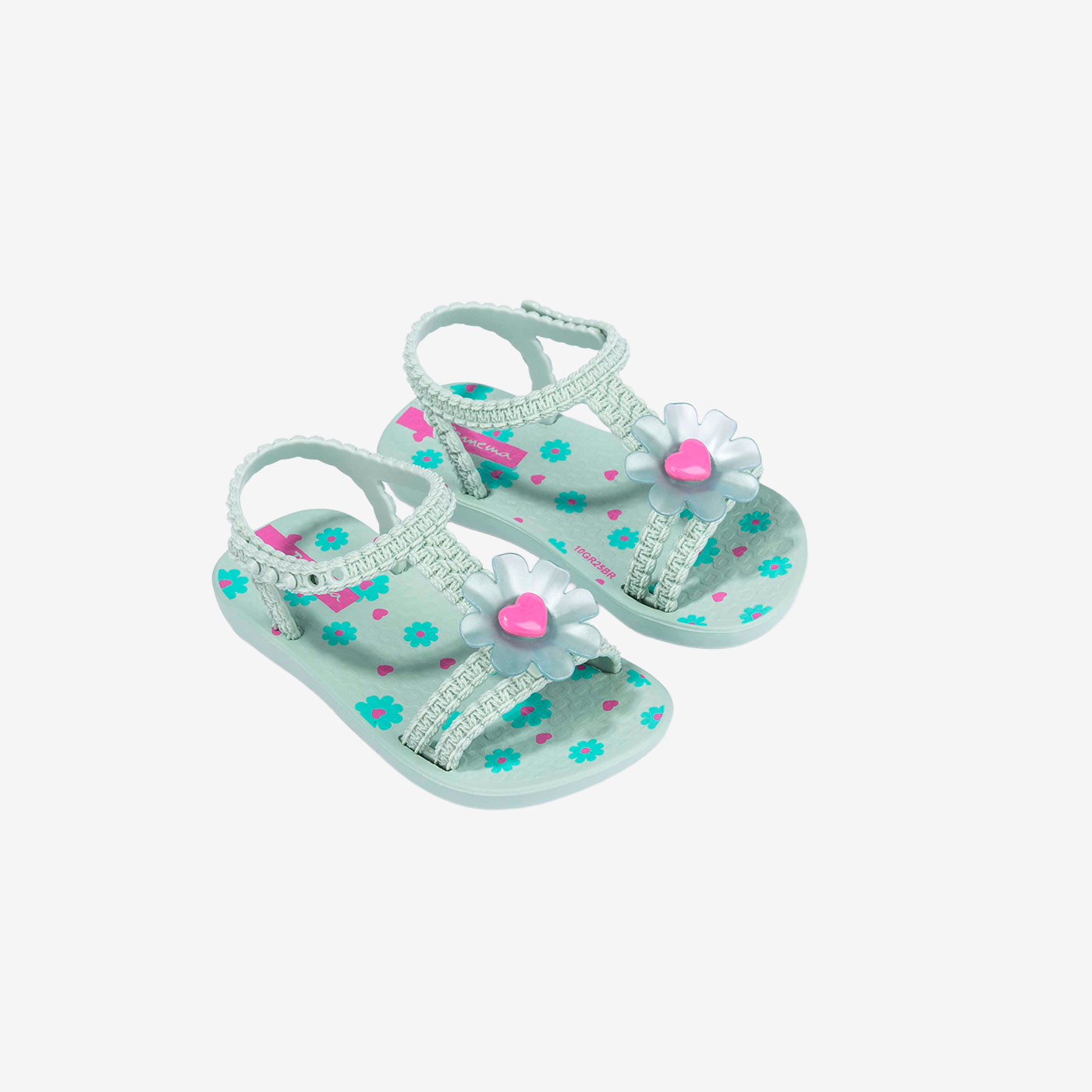 Chanclas para niñas en color Verde de Ipanema