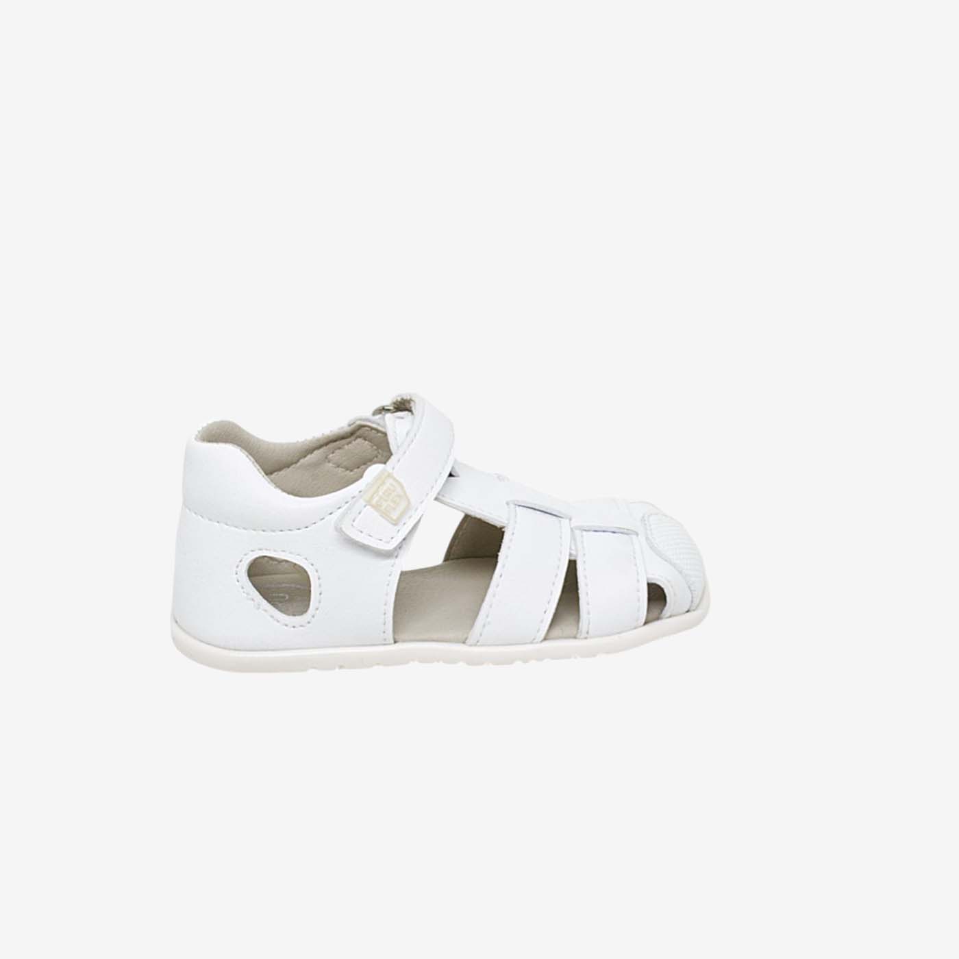 Sandalia respetuosa de Piruflex con puntera reforzada para sus primeros pasos