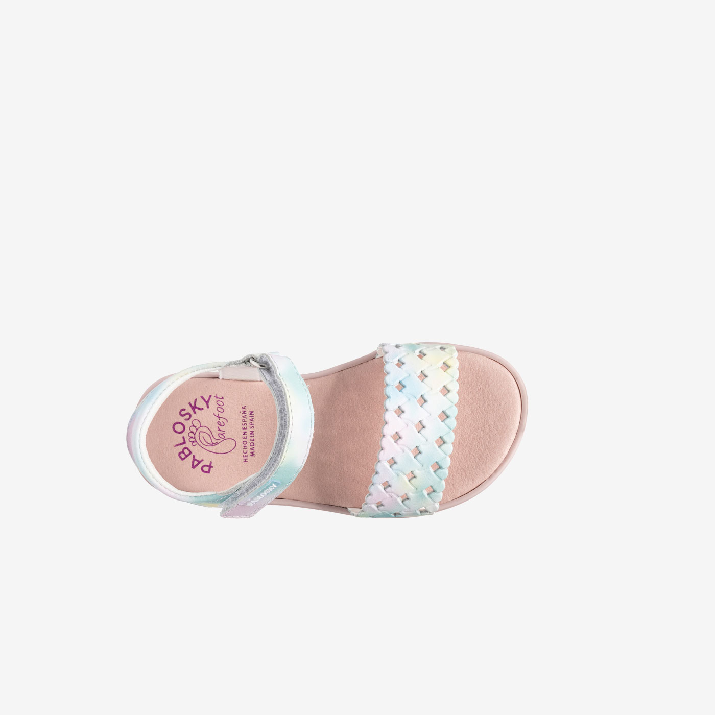 Sandalia flexible multicolor de Pablosky