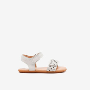 Sandalia barefoot en color blanco de Gioseppo - Doble velcro - Ajuste y Flexibilidad